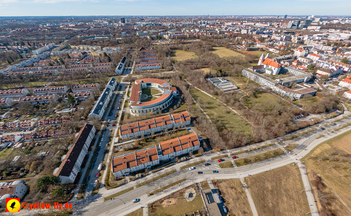 20.02.2023 - der Hachinger Bach zwischen Berg am Laim und Neuperlach